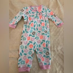9m Carter’s girls fleece sleeper